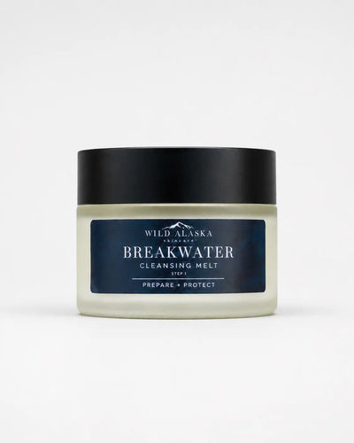 Jar of Wild Alaska Skincare Breakwater Cleansing Melt on a white background