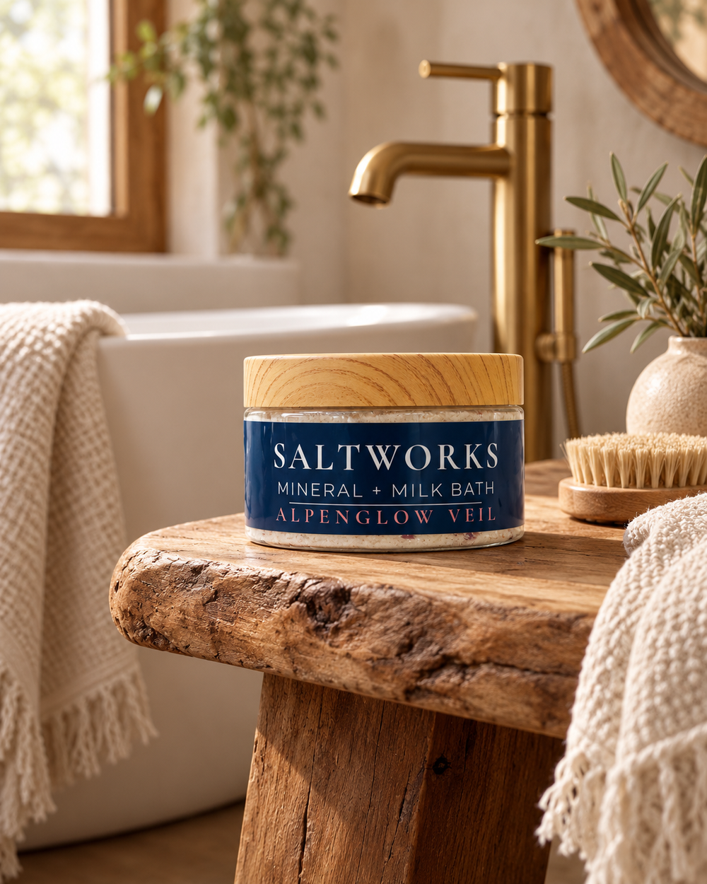Alpenglow Veil Mineral + Milk Bath