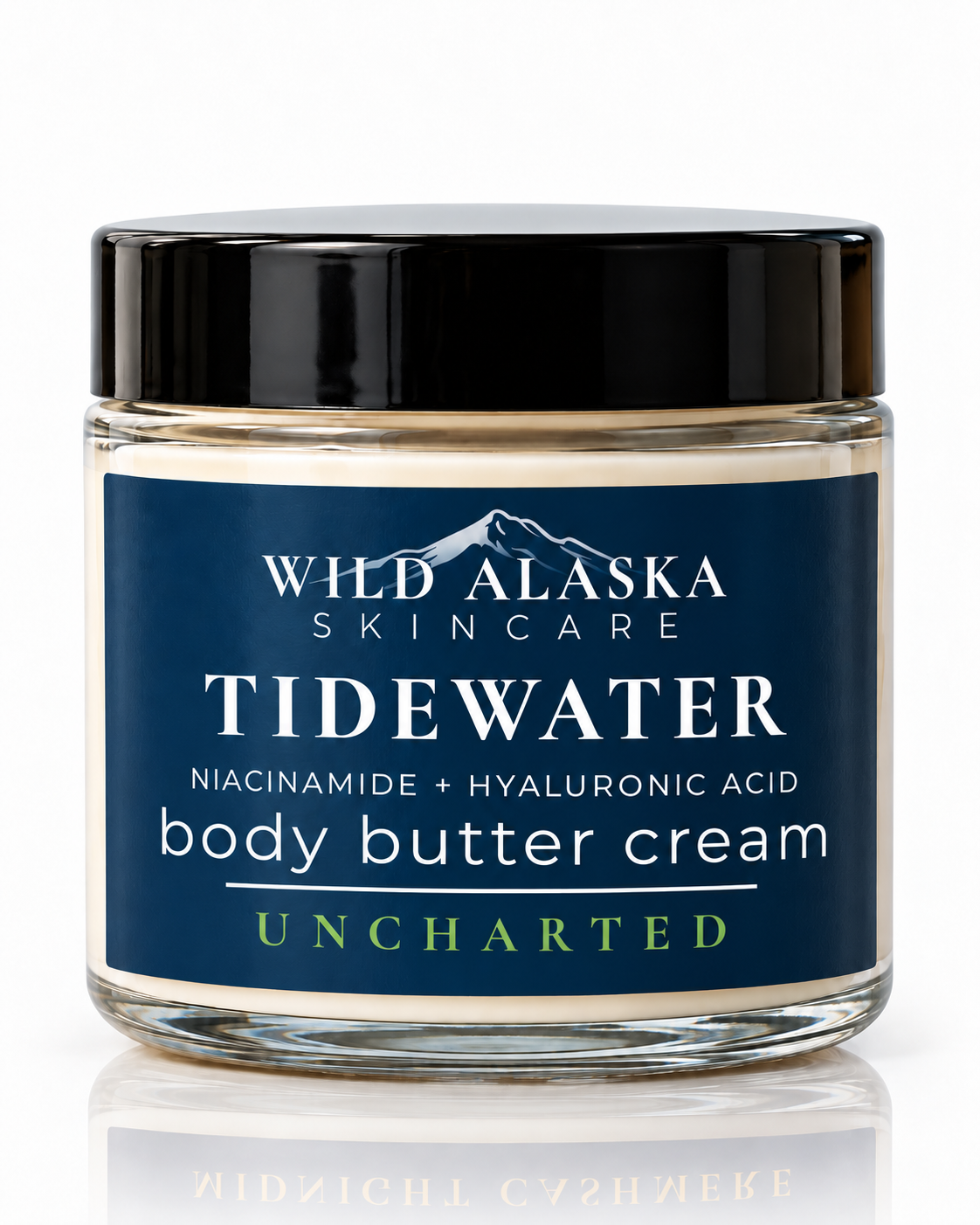 Tidewater Hydrating Body Butter Cream jar - Wild Alaska Skincare