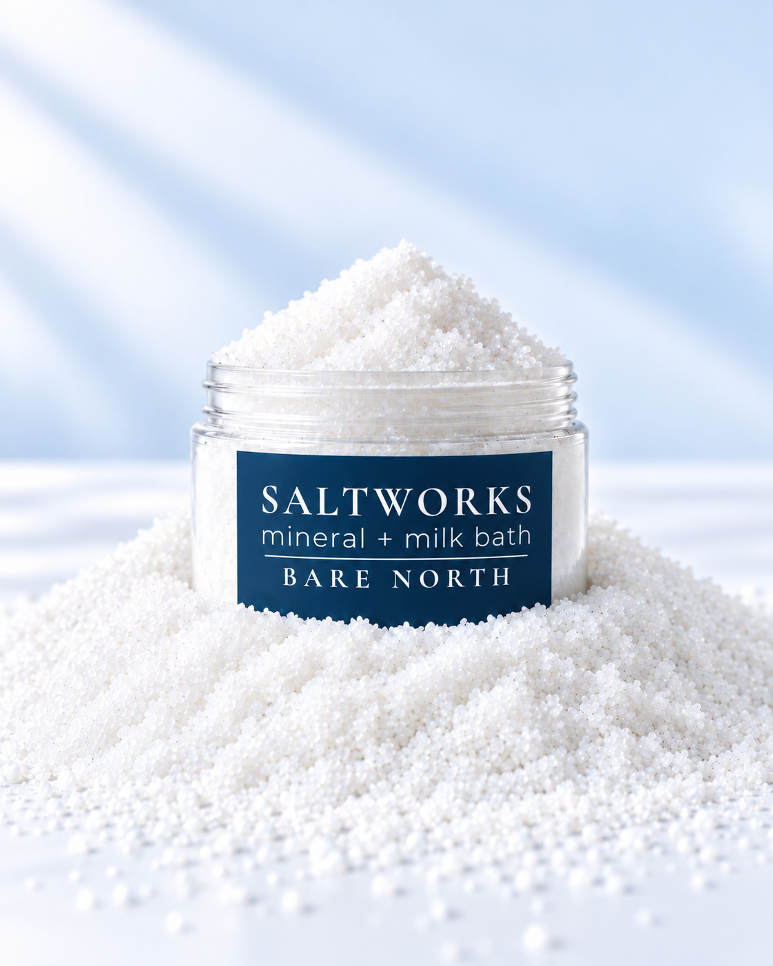 Bare North unscented Saltworks Mineral Bath Soak - Wild Alaska Skincare