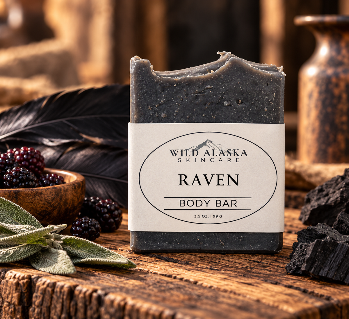 Raven Body Bar - Wild Alaska Skincare