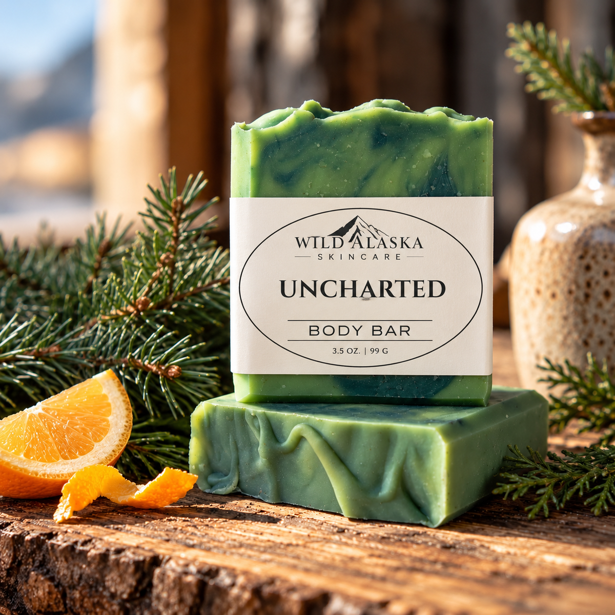 Uncharted Body Bar - Wild Alaska Skincare