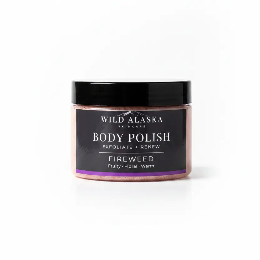 Body Polish White Background
