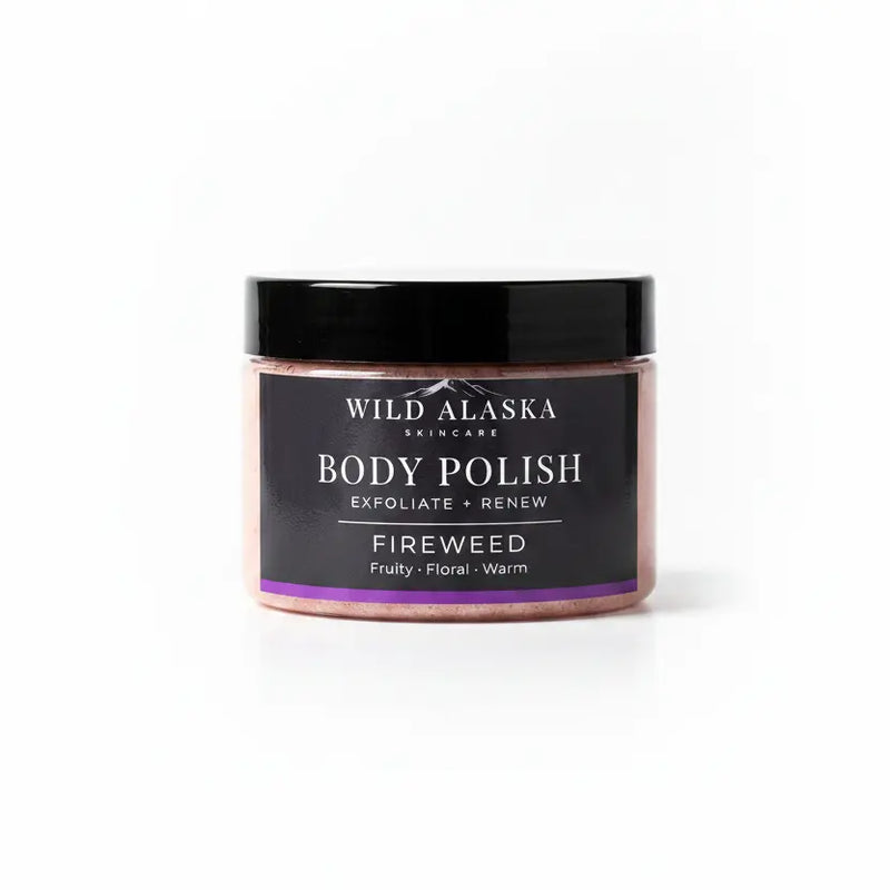Body Polish White Background