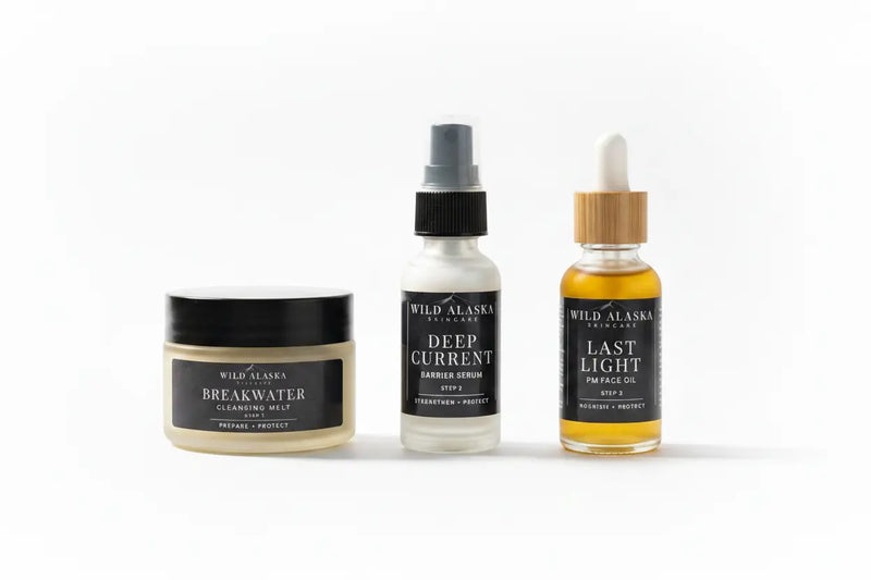 Last Light trio — white background